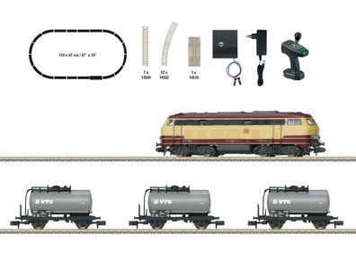 Trix 11160 Digital-Start Güterzug BR 217 Kesselwage Spur N