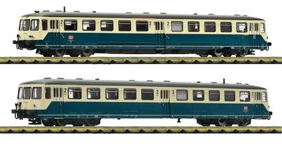 Fleischmann 740102 Akkutriebwagen 515 529-6 mit Steuerwagen Spur N