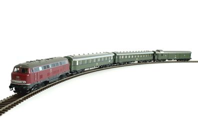 Lenz 43163-01 Zug-Set DB Ep IV Diesellok Lollo und 3 S Spur 0
