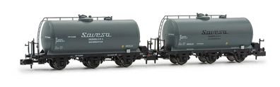 Arnold HN6672 RENFE, 2-tlg. Set dreiachsiger Kesselwag Spur N