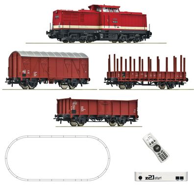 Roco 5110009 z21 Start BR 110 mit Güterzug DR IV DCC Spur H0