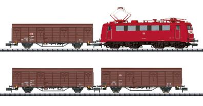 Trix 11162.1 E-Lok BR 141 mit Güterzug DCC-Sound nur Spur N