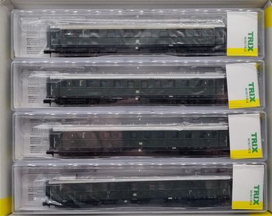 Trix 15875 4-tlg. Wagen-Set Reisezug DB Spur N