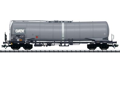 Trix 24217 Kesselwagen GATX mit Fl. Kupplung Spur H0