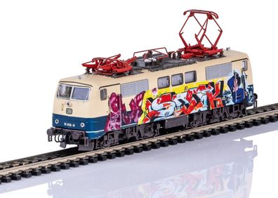 Trix 16724 E-Lok BR 111 018 Graffiti DB DCC Sound Spur N