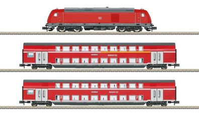 Trix 11164.1 E-lok BR 245 Personenzug DB AG Ep. VI S Spur N