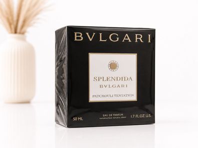Bvlgari Splendida Patchouli Tentation 50ml Eau de Parfum Damen Luxus Parfum OVP