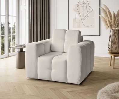 1-Sitz Sessel BONA, Couch, Wohnzimmermöbel, Polstermöbel, Einsitzer Sessel
