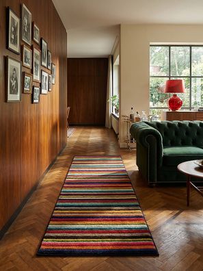 Designerteppich Streifen luxuriös modern pflegeleicht stilvoll - MEON Kadima