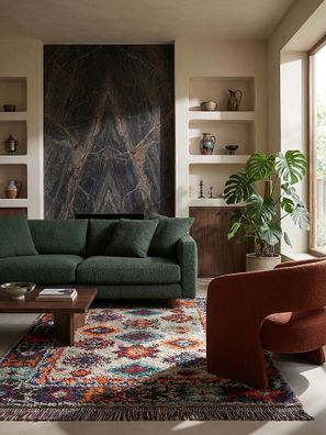 Flauschiger Shaggy Teppich Berber weich flauschig modern hoch - Tafraut Kadima Design