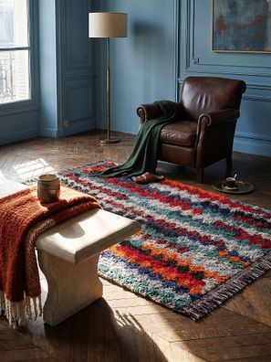 Shaggy Teppich Hochflor Berber flauschig weich modern - Tafraut Kadima Design
