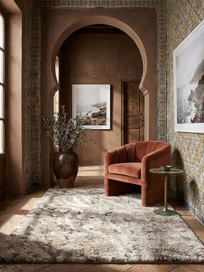 Flauschiger Shaggy Teppich abstrakt Hochflor modern weich - DOVEL Kadima Design