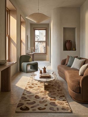 Kurzflorteppich Tiermotiv modern weich - SABLE Kadima Design