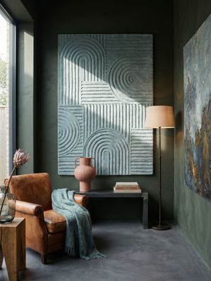 Wollteppich Hoch-Tief-Struktur modern minimalistisch Relief - LEVEN Kadima Design