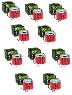10x Hiflo HF401 Ölfilter oilfilter passt an Benelli Gts passt an Honda Cb El Fz