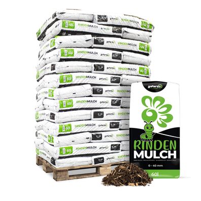 Galamio Rindenmulch 0 - 40 mm 60l x 39 Sack 2340l Palette