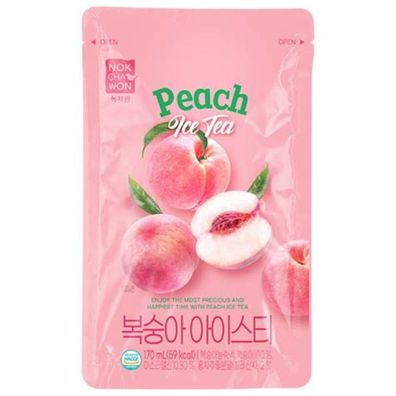 Nokchawon Peach Ice Tea Beutelgetränk 170ml