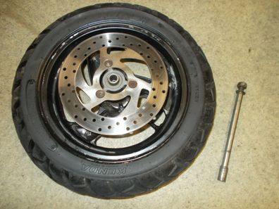 Peugeot Elsytar 50 Felge Reifen Bremsscheibe vorne Roller Motorroller
