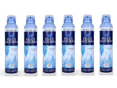 Paglieri Felce Azzurra Aria di Casa Raumduft Talco Classic 6x 250ml sixpack