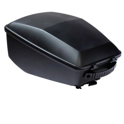 Racktime Tour Box Fahrradkoffer 13,3L - 22x27x38cm - schwarz - abschließbar - mit Sna
