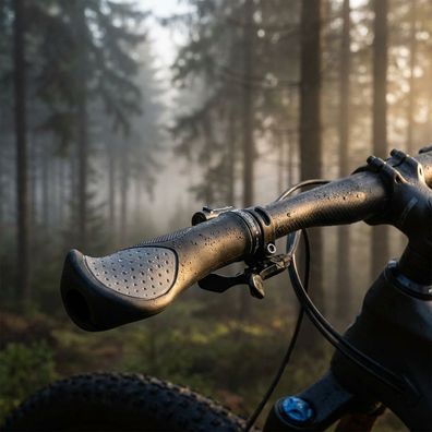 Ergotec MTB-ATB-Griffe Frisco 2 Silikon, 140/140mm per Paar sz/gr