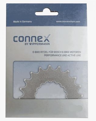 Connex Antriebsritzel 15 Zähne, fér Bosch E-Bike Motoren Active/Performance Line, Sta
