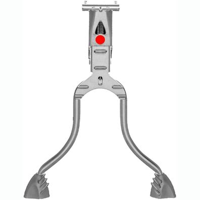 Hebie REX Zweibeinständer Fahrrad 24 bis 29 Zoll verzinkt Normallänge 29cm 0605NL