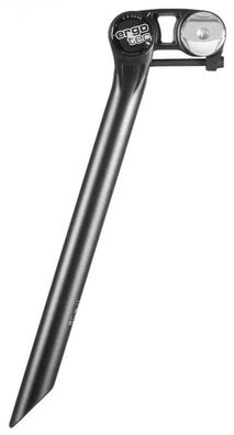 Ergotec Patentsattelstétze Futura vertikal-verst ß 27,2mm 400mm schwarz Alu