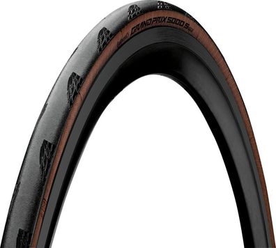 Continental Reifen Grand Prix 5000 S 28x1.00 Zoll 25-622 schwarz braun TLR faltbar -
