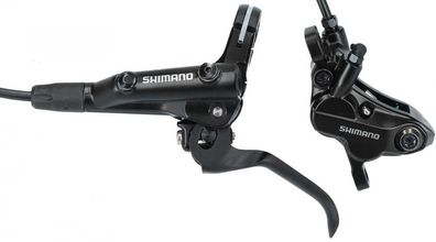 Shimano MT501 Hydraulische Scheibenbremse Vorderrad - 4-Kolben Bremssystem mit Bremsl