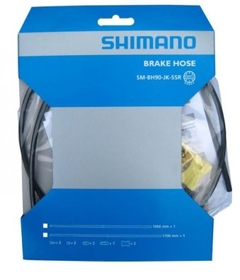Shimano Bremsleitung SM-BH90-JK-SSR 1700mm JK - präzise Hydraulikleistung fér Scheibe