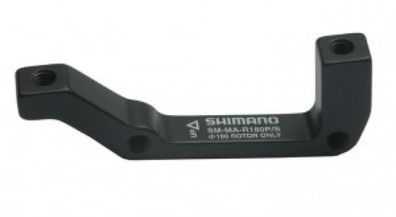 Shimano Scheibenbremsadapter Hinten PM IS 180 mm Scheibenbremsadapter - passend fér 1