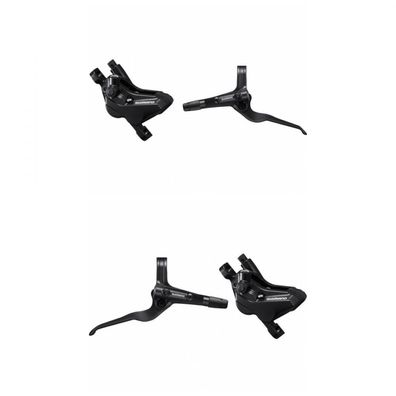 Shimano Scheibenbremse MT402-3/MT420 Links + Rechts schwarz - starke 4-Kolben-Bremsle