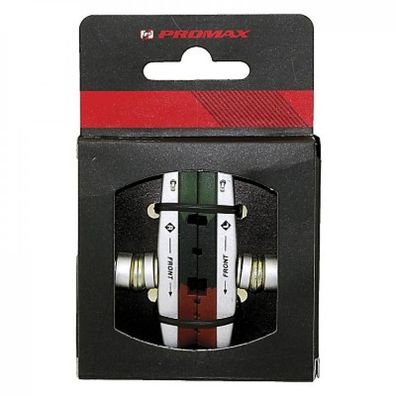 Promax Bremsschuh fér V-Brake dreifarbig
