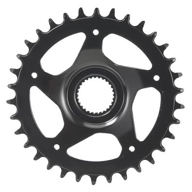 M-Wave E-Bike Kettenblatt 36-Zähne Narrow-Wide, Stahl, schwarz, Direct Mount fér Bosc