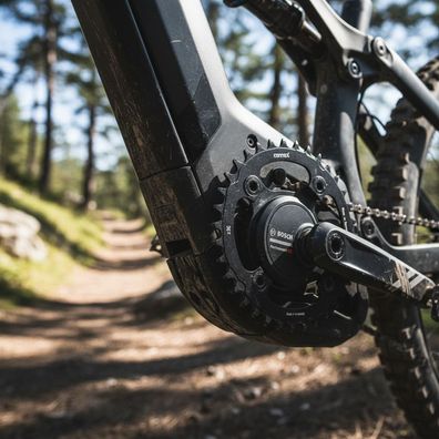 ConneX E-Bike Kettenblatt 36 Zähne Narrow-Wide ß 104 mm - Kettenféhrung fér Bosch - Y