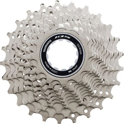 Shimano 105 CS-R7000 Kassette 11-fach 12-25 Zähne - Hochwertige Rennrad Fahrradkasset