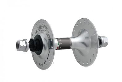 Miche Primato Pista Vorderradnabe 36 Loch Silber - Bahnrad-Hochflansch-Nabe 270g