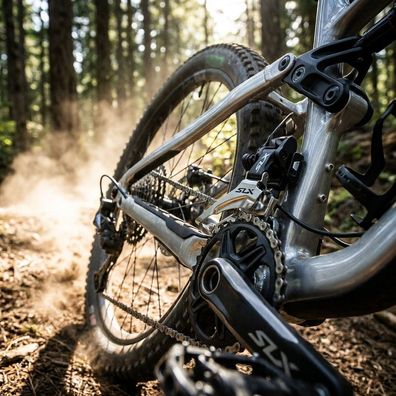 Shimano Umwerfer SLX FD-M7100 2-fach MTB Schelle mittig Front-Pull - präzise Schaltpe