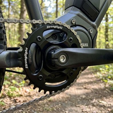 Stronglight E-Bike Kettenblatt Direct Mount 38Z - Aluminium fér Yamaha