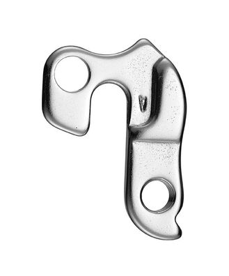 Marwi Schaltauge GH-006 mit Schraubensatz M8 x 0.75 - Silber, Aluminium 6061, kompati