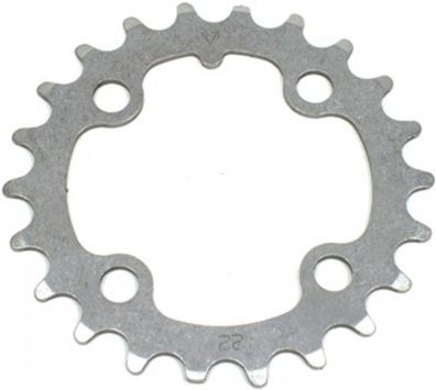 Stronglight Kettenblatt silber 64 MM Lochkreis 22 Zähne - Hochwertige Fahrradkomponen