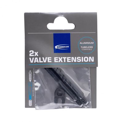 Schwalbe Ventilverlängerung Alu 65mm (2 Stéck) - fér hohe Aero-Felgen