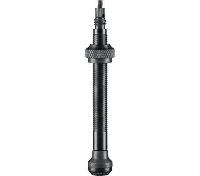 Schwalbe Tubeless-Ventil 60 mm Aluminium Schwarz - 2er Set fér TL-Ready Felgen