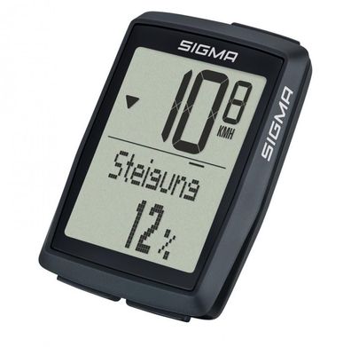 Sigma Sport Fahrradcomputer BC 14.0 WL STS - Kabelloser Radcomputer mit Trittfrequenz