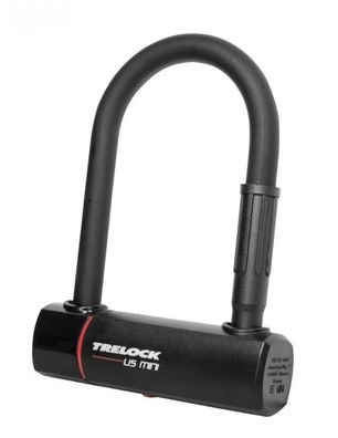 Trelock Bégelschloss mit Halter ZB 401 U5 Mini schwarz 83-140 mm D 15 mm