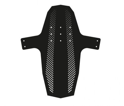 Hebie Schutzblech Swap Front 26\"|27.5\"|28\"|29\" breite 140mm schwarz stripes Folie