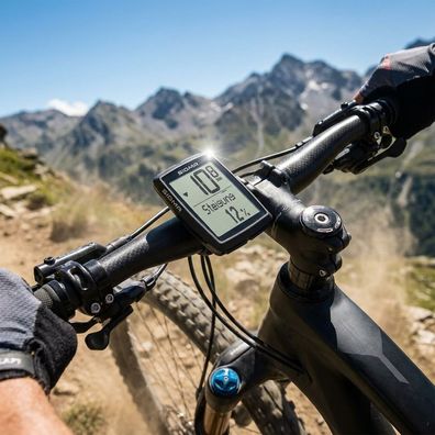 Sigma Computer BC 14.0 WL STS CAD Fahrradcomputer - Kabellos mit Barometrischer Höhen