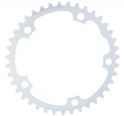 Stronglight RACE Kettenblatt 130 mm 38 Zähne Silber - Alu 5083 fér 9/10-fach