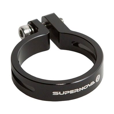 Supernova Sattelklemme 27,2 mm fér Tail Light schwarz - sichere und elegante Montage